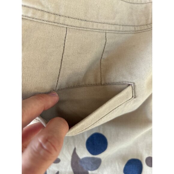 Boden Pencil Skirt Women's Size 8L Floral Print Cotton Knee Length - Picture 3 of 11